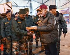 Diwali 2018: PM Narendra Modi celebrates festival with jawans at Harsil in Uttarakhand