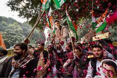 Election Results Live Updates: छत्तीसगढ़-राजस्थान में कांग्रेस तो मध्य प्रदेश में सस्पेंस, तेलंगाना में TRS तो मिजोरम में MNF को बहुमत