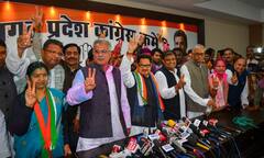 Chhattisgarh (CG) Assembly Election Results Live Updates: रुझानों में कांग्रेस सरकार की वापसी तय, अबतक 44 सीटें जीतीं