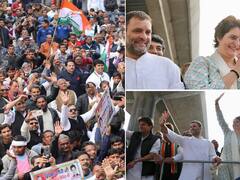 Priyanka Gandhi roadshow: Won't rest till Congress comes to power in UP, says Rahul Gandhi