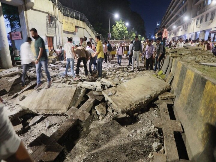 LIVE: footover bridge collapse in CST area of Mumbai | मुंबई में फुटओवर  ब्रिज गिरने पर प्रधानमंत्री मोदी, कांग्रेस अध्यक्ष राहुल गांधी ने जताया दुख