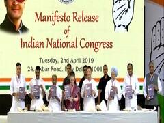 LIVE UPDATES: NYAY, jobs and farmers among TOP AGENDAS in Congress manifesto for LS polls 