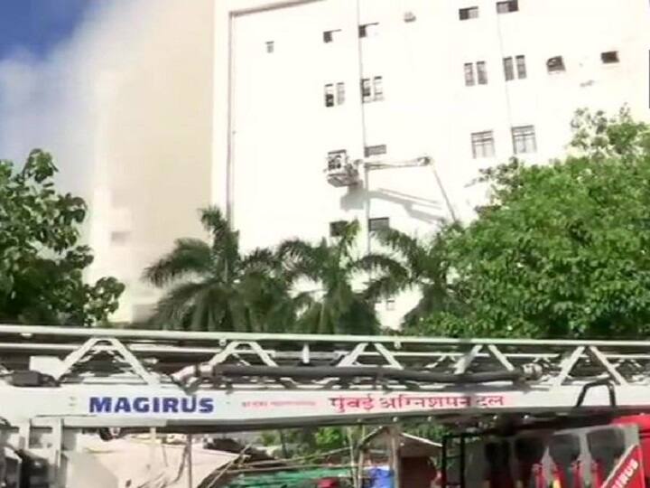 Fire has broken out in MTNL Building in Bandra Mumbai
