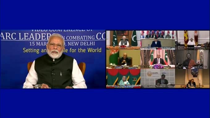 LIVE UPDATES করোনাভাইরাস: মানবিক বিষয় নিয়েও রাজনীতি করছে পাকিস্তান, তোপ ভারতের LIVE UPDATES Coronavirus: PM to take part in video conference of all SAARC countries to fight Covid-19 in region LIVE UPDATES করোনাভাইরাস: মানবিক বিষয় নিয়েও রাজনীতি করছে পাকিস্তান, তোপ ভারতের