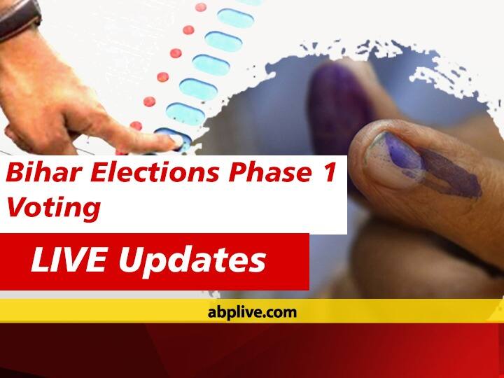 Bihar Elections Voting Percentage HIGHLIGHTS | 71 Seats Record 53.24% Turnout As Phase 1 Polling Concludes Bihar Elections 2020 Phase 1 Voting LIVE Updates Bihar Polling Begins Today Constituency Wise Voting Percentage and Bihar Assembly Elections Highlights Bihar Elections Voting Percentage HIGHLIGHTS | 71 Seats Record 53.24% Turnout As Phase 1 Polling Concludes