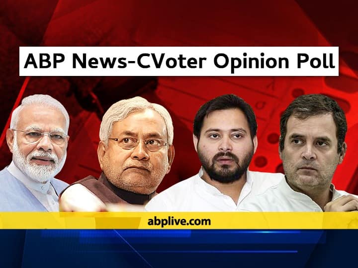 Bihar Elections ABP-CVoter Opinion Poll HIGHLIGHTS: JDU-BJP Set To Rule Bihar Again; Projected To Win 135-159 Seats, RJD+ Likely To Bag 77-98 Seats Bihar Election Opinion Poll LIVE Updates ABP CVoter Opinion Poll Who Will Win Bihar Assembly Elections Seatwise Opinion Poll Results Bihar Elections ABP-CVoter Opinion Poll HIGHLIGHTS: JDU-BJP Set To Rule Bihar Again; Projected To Win 135-159 Seats, RJD+ Likely To Bag 77-98 Seats
