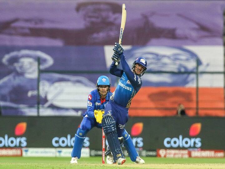 MI vs DC IPL 2020: मुंबई ने दिल्ली को 5 विकेट से हराया, डिकॉक-सूर्यकुमार रहे जीत के हीरो MI vs DC LIVE Score Updates IPL 2020 LIVE Updates IPL 2020 Mumbai Indians vs Delhi Capitals Ipl 13 UAE live Indian Premier League rohit Iyer MI vs DC IPL 2020: मुंबई ने दिल्ली को 5 विकेट से हराया, डिकॉक-सूर्यकुमार रहे जीत के हीरो