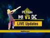 IPL 2020 Final LIVE, MI vs DC : सूर्यकुमार यादव आणि रोहित शर्मा क्रिज वर, मुंबई इंडियन्सची धावसंख्या 60 च्या पार