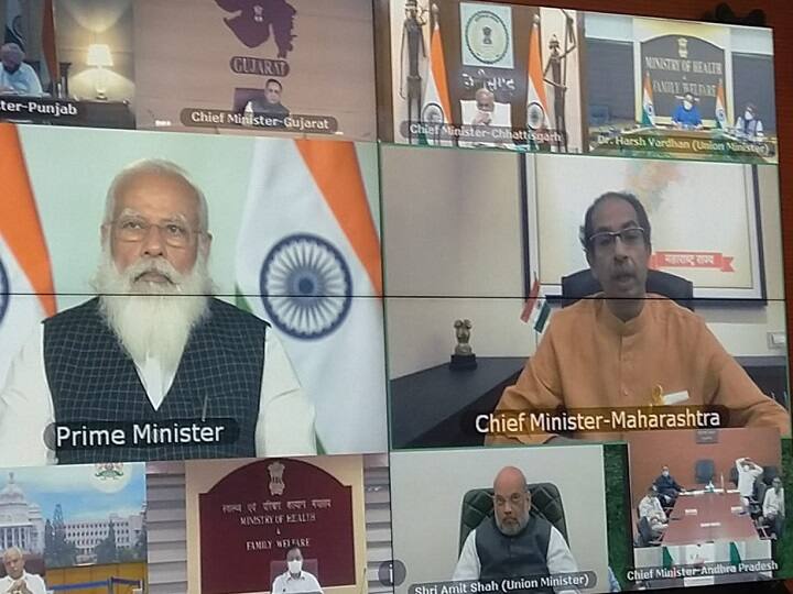 Covid-19 crisis Prime Minister Modi meeting with Chief Ministers Live updates on corona situation PM Modi-CM Meeting:  पीएम मोदी ने कहा- कंटेनमेंट जोन में हर व्यक्त की हो जांच, हमारा टारगेट 70% RT-PCR टेस्ट