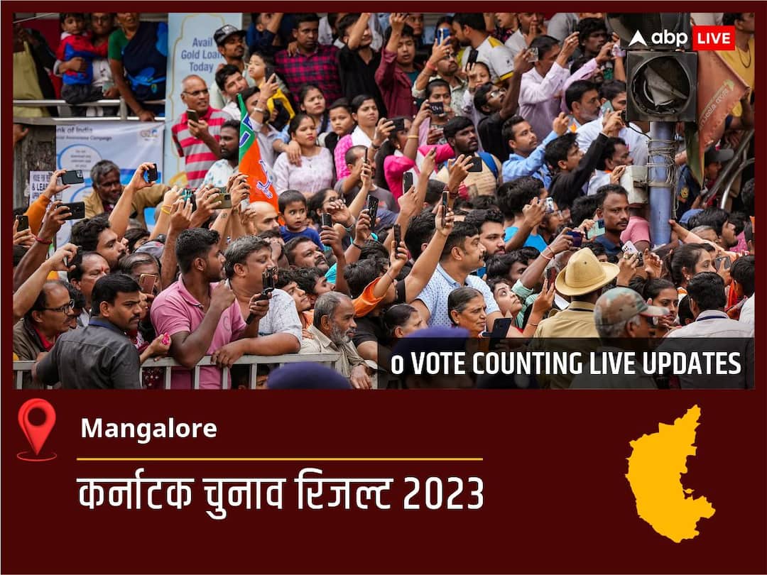 Mangalore Election Result 2023 Live: Inc के U.t. Khader Fareed की हुई जीत, Ind के Deepak Rajesh Coelho रहें दूसरे नंबर पर Mangalore Election Result 2023 LIVE Updates Constituency Vote Counting Winner Loser BJP Congress JDS Karnataka Assembly Election Results News Mangalore Election Result 2023 Live: Inc के U.t. Khader Fareed की हुई जीत, Ind के Deepak Rajesh Coelho रहें दूसरे नंबर पर