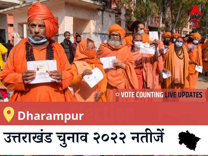 Dharampur Election Result 2022LIVE: BJP के VINOD CHAMOLI की हुई जीत, AAP के <runner_candidate> रहें दूसरे नंबर पर Dharampur Election 2022 Results LIVE Updates Constituency vote counting winner loser tally who will winUttarakhand assembly election 2022 news Dharampur Election Result 2022LIVE: BJP के VINOD CHAMOLI की हुई जीत, AAP के <runner_candidate> रहें दूसरे नंबर पर
