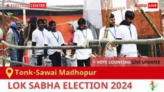 Tonk-Sawai Madhopur Election Result 2024 LIVE Updates: Vote Counting Begins at 8 AM, Stay Tuned for Latest Win Loss Tally Here!