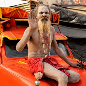 Mahant Rajgiri Naga Baba